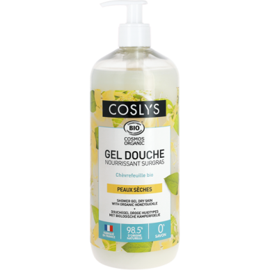 Doypack Gel douche nourrissant chèvrefeuille 250 ml Coslys