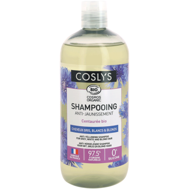 Doypack Shampoing Cheveux gris et blancs 500 ml Coslys