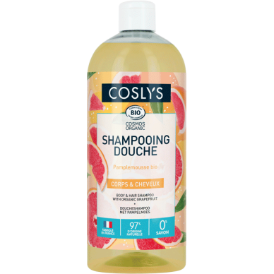 Shampooing douche pamplemousse 1L  Coslys