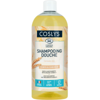 Shampoing douche aux céréales 1L Coslys